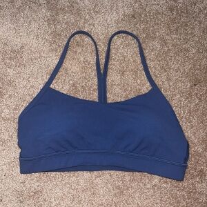 Lululemon y flow bra size 8 pitch blue!!
